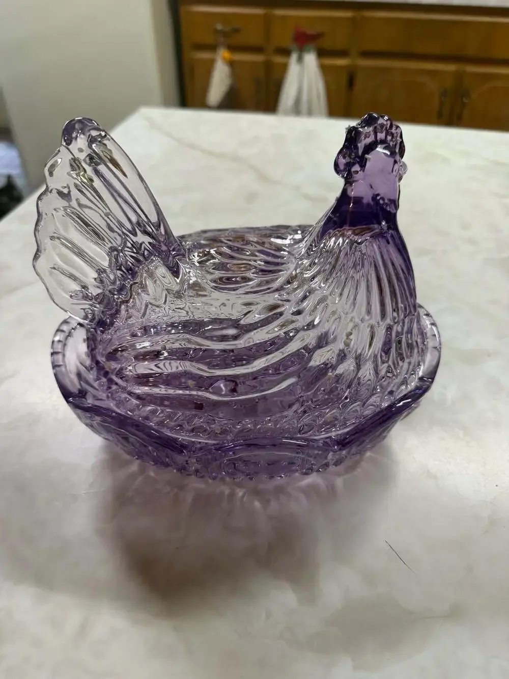 The Royal Magnolia purple pressed